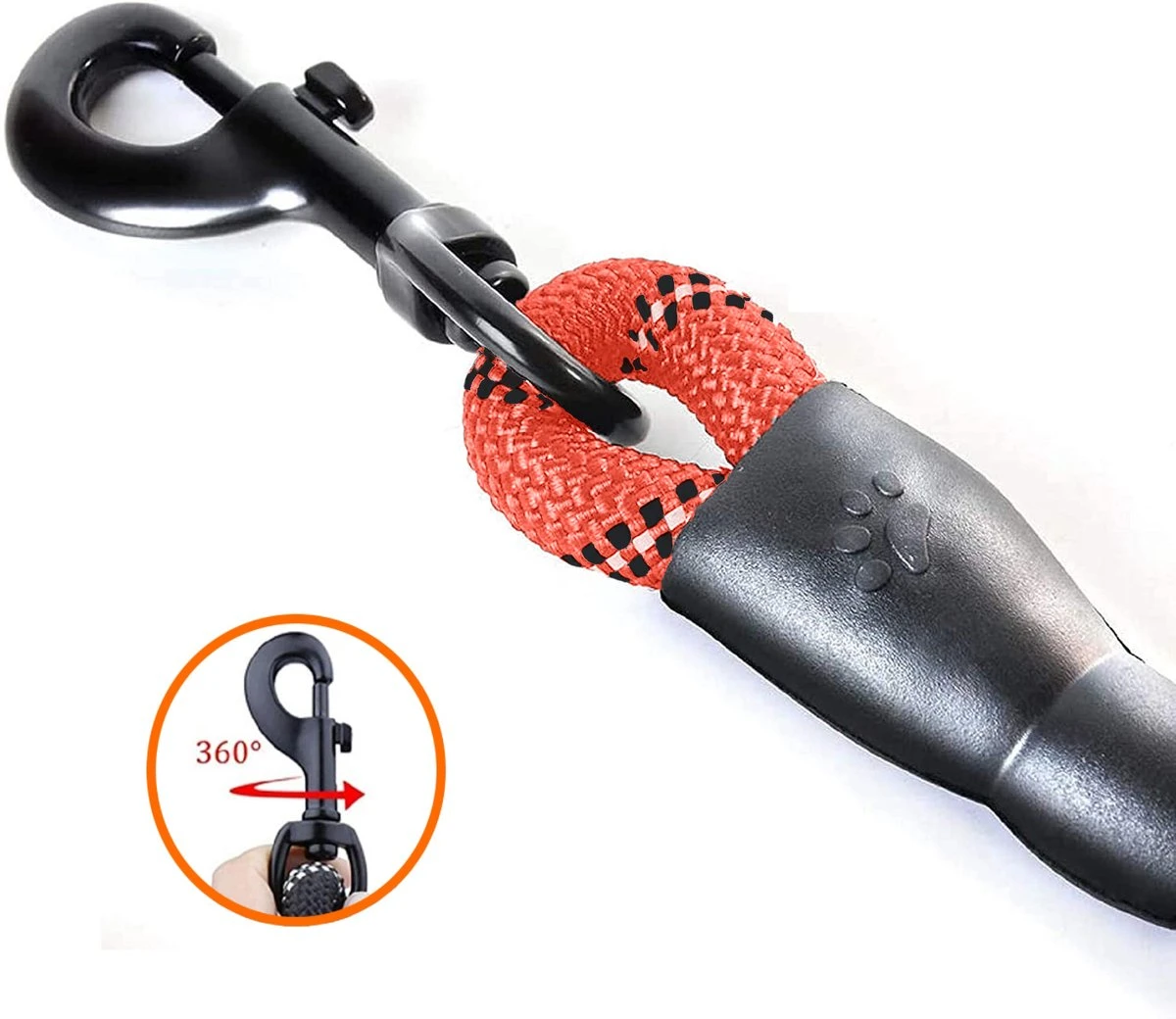 Comfortabele Hondenriem Met Gevoerd Handvat – Stevige Nylon Hondenlijn – Riem Voor Honden 4 Comfortabele Hondenriem Met Gevoerd Handvat – Stevige Nylon Hondenlijn – Riem Voor Honden - Image 2