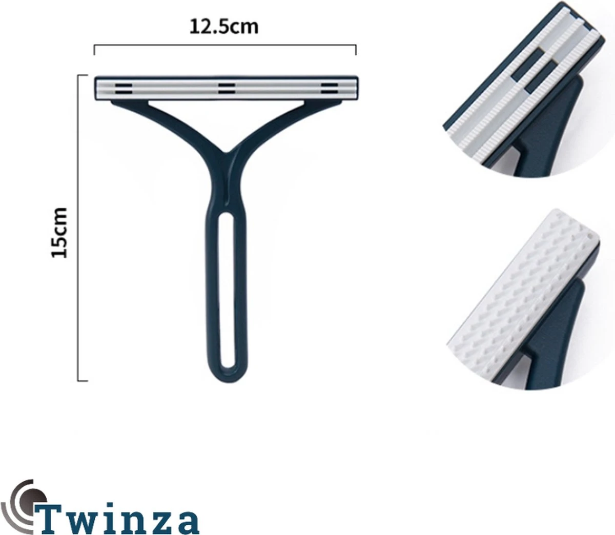 |Twinza®|Huisdierhaar Verwijderaar - Haarverwijderaar, Huisdieren - Kattenhaar - Hondenhaar - Knaagdieren - Kleding - Meubels - Donkerblauw 6 |Twinza®|Huisdierhaar Verwijderaar - Haarverwijderaar, Huisdieren - Kattenhaar - Hondenhaar - Knaagdieren - Kleding - Meubels - Donkerblauw - Image 4