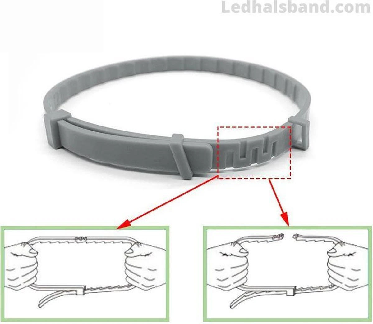 100% Natuurlijke Vlooienband - Katten - Rood - Zonder Fipronil, Flumetrine, Imidaclorid Of Diazinon - Mileuvriendelijk - Vlooien En Teken - Kattenbandje 7 100% Natuurlijke Vlooienband - Katten - Rood - Zonder Fipronil, Flumetrine, Imidaclorid Of Diazinon - Mileuvriendelijk - Vlooien En Teken - Kattenbandje - Image 5