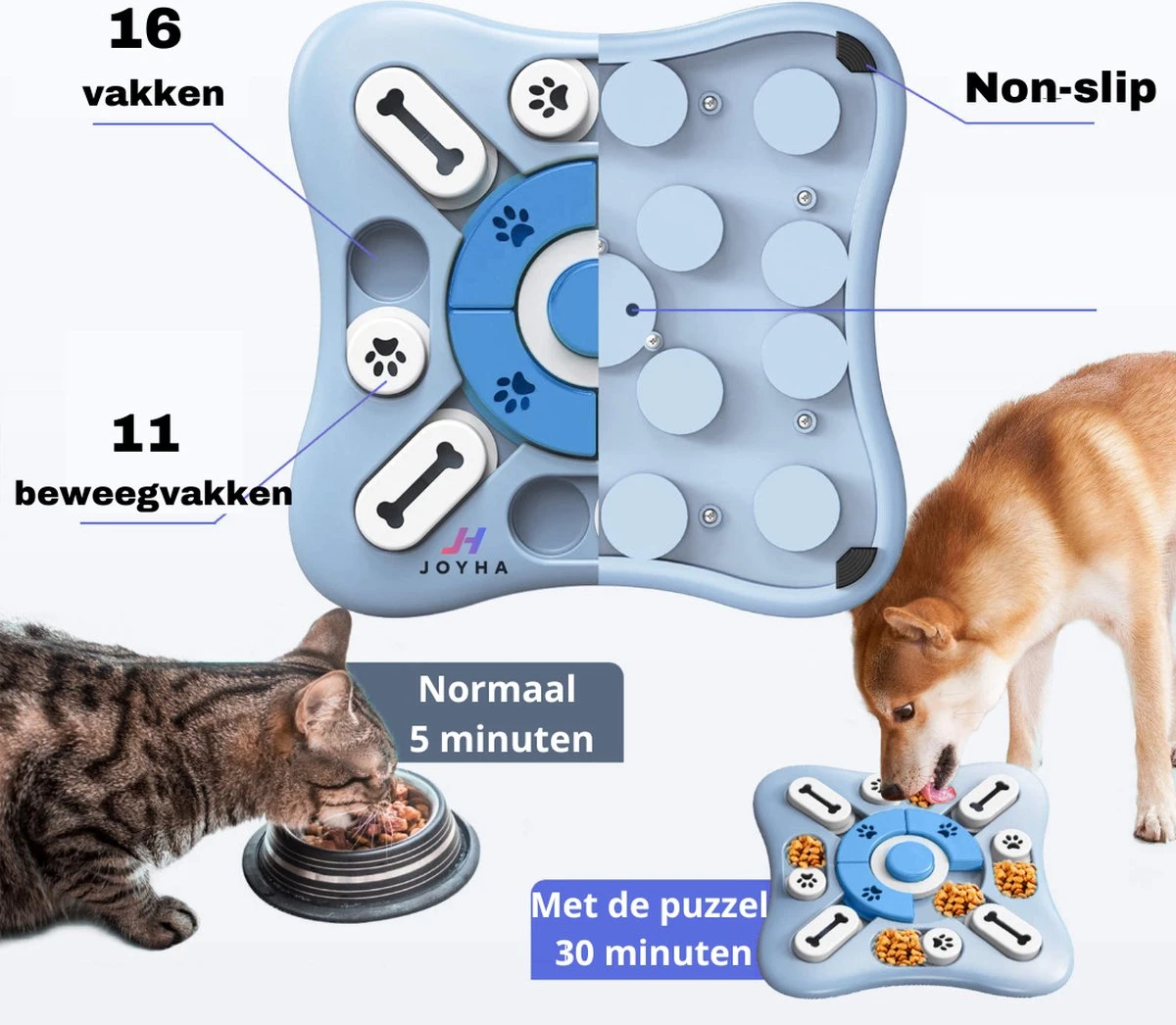 Joyha Honden Interactieve Speelgoed | Vierkant | Puzzel | Puppy | Dog | Intelligentie 7 Joyha Honden Interactieve Speelgoed | Vierkant | Puzzel | Puppy | Dog | Intelligentie - Image 5
