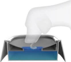 Lovely Pets - Drinkbak Hond - Drinkbak Voor Honden - Waterbak - Anti Knoei - Verminderd Slobberen - Onderweg - Hond - Drinkbak - Huisdier - Water Bowl - Roadrefresher - LARGE - Roze -Huisdierbenodigdheden Korting 1200x1046