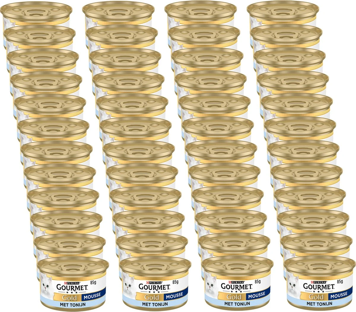 Gourmet Gold Mousse 85 G - Kattenvoer - 48 X Tonijn 4 Gourmet Gold Mousse 85 G - Kattenvoer - 48 X Tonijn - Image 2