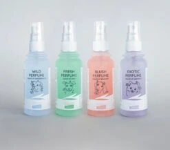 Hondenparfum Spray In 4 Geuren - Greenfields - Alchoholvrije En PH Neutrale Formule Tegen Onaangename Geurtjes - 50ml - Wild -Huisdierbenodigdheden Korting 1200x1052 1