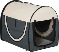 PawHut Hondenbox Inklapbare Hondentransportbox Dier 2 Kleuren 5 Maten 1O-T46O-R3DG-2 -Huisdierbenodigdheden Korting 1200x1052 5