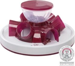 TRIXIE Kattenspeelgoed Tunnel Feeder Strategiespel - Blauw -Huisdierbenodigdheden Korting 1200x1052 9