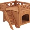 Kattenhuis Pürstein 45,7x50,8x50,3 Cm Houtkleurig -Huisdierbenodigdheden Korting 1200x1053 26