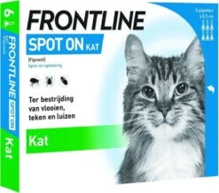 Frontline Spot-On Anti Vlooienmiddel Kat - 6 Pipetten -Huisdierbenodigdheden Korting 1200x1057 14