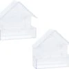 Pro Garden Set Van 2x Stuks Kunststof Vogel Voeder Huisjes Transparant 15 X 6 X 15 Cm - Vogelvoer Huisjes Voor Vetbollen Of Pindas 2 Pro Garden Set Van 2x Stuks Kunststof Vogel Voeder Huisjes Transparant 15 X 6 X 15 Cm - Vogelvoer Huisjes Voor Vetbollen Of Pindas -Huisdierbenodigdheden Korting 1200x1059 12