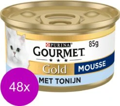 Gourmet Gold Mousse 85 G - Kattenvoer - 48 X Tonijn 7 Gourmet Gold Mousse 85 G - Kattenvoer - 48 X Tonijn -Huisdierbenodigdheden Korting 1200x1059 9