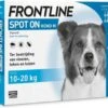 Frontline Spot-On M Anti Vlooienmiddel - Hond - 10 Tot 20 Kg - 6 Pipetten -Huisdierbenodigdheden Korting 1200x1066 2