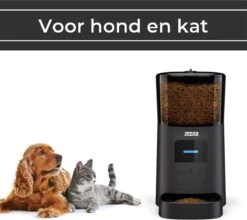 Automatische Voerbak Kat En Hond - Voerautomaat Met Smartphone Besturing - Voerinhoud 6 Liter - Voerdispenser - Zedar A600 -Huisdierbenodigdheden Korting 1200x1068