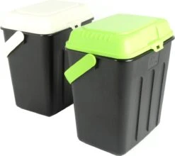 Maelson Dry Box - Voedselcontainer Zwart Groen Met Bijgeleverd Schepje - Bewaarbox In 4 Maten Van 7,5 Kg Tot 20 Kg - Maelson Dry Box 3 Zonder Schepje -Huisdierbenodigdheden Korting 1200x1069 2