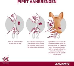 Bayer Advantix Spot-on 400/2000 25+ Kg - 4 Pipetten -Huisdierbenodigdheden Korting 1200x1073 7