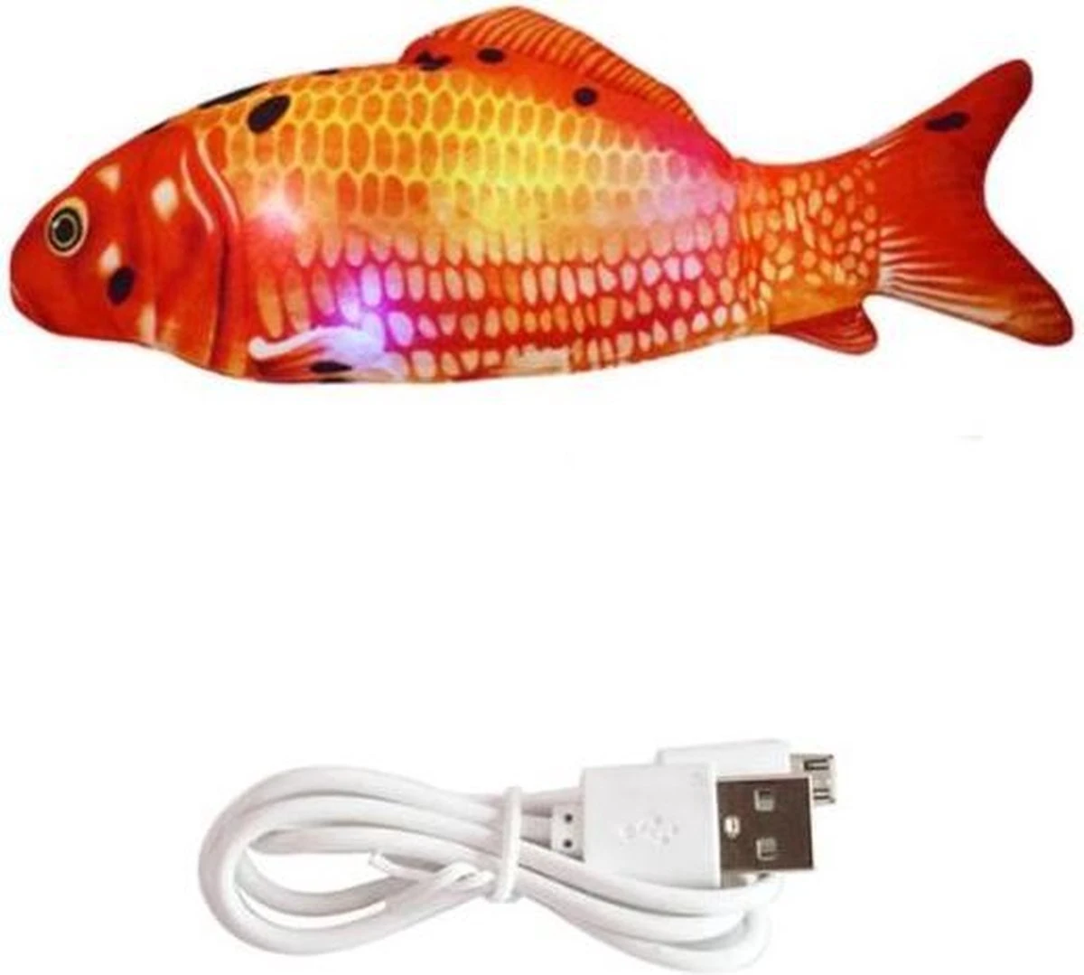 Elektronisch Bewegende Vis - Automatisch Kattenspeeltje - Speelgoed Voor Katten - Dansende Vis - USB Oplaadbaar 4 Elektronisch Bewegende Vis - Automatisch Kattenspeeltje - Speelgoed Voor Katten - Dansende Vis - USB Oplaadbaar - Image 2