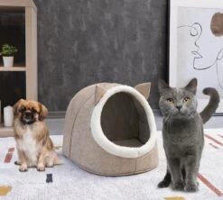 Merkloos Opvouwbaar Kattenhuis - En Hondennest – Cat House - Kattenhol - Cat Cave - Beige 7 Merkloos Opvouwbaar Kattenhuis - En Hondennest – Cat House - Kattenhol - Cat Cave - Beige -Huisdierbenodigdheden Korting 1200x1080 4