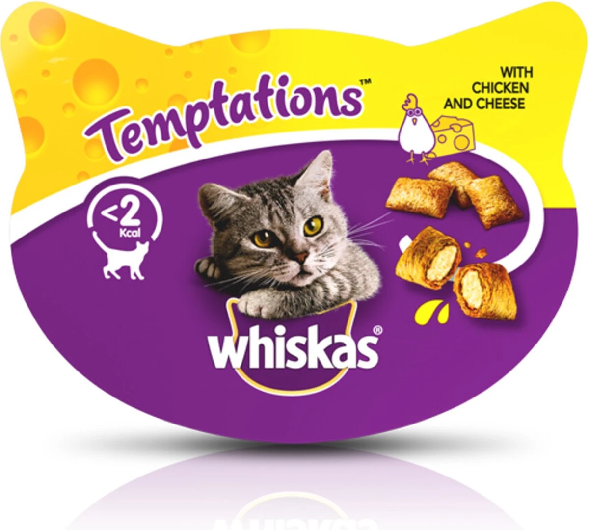 Whiskas Temptations Kattensnacks - Kip En Kaas - 8 X 60 Gr 8 Whiskas Temptations Kattensnacks - Kip En Kaas - 8 X 60 Gr - Image 6