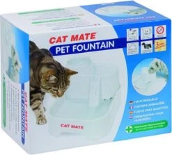 Cat Mate - Waterfontein Kat - Kattenfontein - Drinkfontein Kat - Fluisterstil - Poezen Fontein - Dieren Drinkbakken - Honden Fontein - 2 L -Huisdierbenodigdheden Korting 1200x1081 3