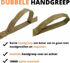 Always Prepared © Pro K9 Complete Set – Anti Trek Tuig – Honden Harnas – Y Tuig Hond – Trainings Riem – Best Getest 2022 – Halsband Hond – Middel En Grote Hond – Honden Tuigje – Harnas Hond – Veiligheidstuig – 450KG Anti Trek Test – Combi Deal -Huisdierbenodigdheden Korting 1200x1088 2