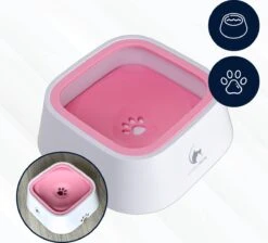 Lovely Pets - Drinkbak Hond - Drinkbak Voor Honden - Waterbak - Anti Knoei - Verminderd Slobberen - Onderweg - Hond - Drinkbak - Huisdier - Water Bowl - Roadrefresher - LARGE - Roze -Huisdierbenodigdheden Korting 1200x1090 6