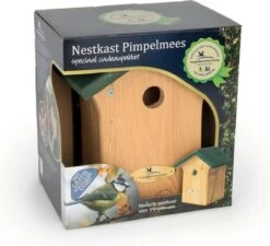 Nestkastje Pimpelmees - Bruin - 12x22x24 Cm -Huisdierbenodigdheden Korting 1200x1093 15