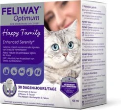 Feliway Optimum - Startset - 1 Verdamper Met 1 Vulling - 48 Ml - Anti-stress Voor Kat -Huisdierbenodigdheden Korting 1200x1095 12