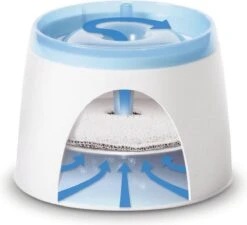 Catit Fresh And Clear - Drinkfontein Kat - Blauw /Wit - 2 L -Huisdierbenodigdheden Korting 1200x1095 15