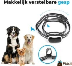 Fideli Anti Blafband - Zonder Schok - Grote En Kleine Honden - Oplaadbaar - LED Verlichte Band -Huisdierbenodigdheden Korting 1200x1095 3