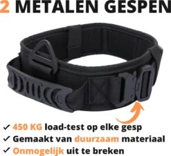 Always Prepared © Pro K9 Complete Set – Anti Trek Tuig – Honden Harnas – Y Tuig Hond – Trainings Riem – Best Getest 2022 – Halsband Hond – Middel En Grote Hond – Honden Tuigje – Harnas Hond – Veiligheidstuig – 450KG Anti Trek Test – Combi Deal -Huisdierbenodigdheden Korting 1200x1098 4