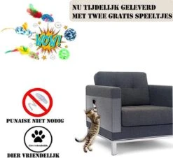 Anti Krab Katten - Kattenspeeltjes - Catnip - Anti Krab Vellen - Krabplanken - Hond - Katten - Krabpaal - 8 Stuks -Huisdierbenodigdheden Korting 1200x1100 8