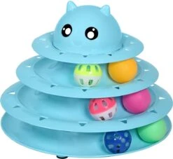 Sefaras Kattenspeeltjes - Set Bestaande Uit 14 Stuks - Kattenspeelgoed - Rond Draaiende Bal - Kattenspeeltje - Intelligente Kattenspeelgoed - Catch The Balls - Blauw 6 Sefaras Kattenspeeltjes - Set Bestaande Uit 14 Stuks - Kattenspeelgoed - Rond Draaiende Bal - Kattenspeeltje - Intelligente Kattenspeelgoed - Catch The Balls - Blauw -Huisdierbenodigdheden Korting 1200x1101 13