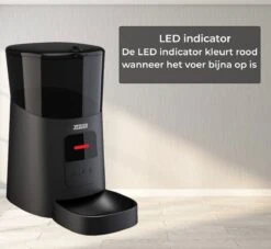 Automatische Voerbak Kat En Hond - Voerautomaat Met Smartphone Besturing - Voerinhoud 6 Liter - Voerdispenser - Zedar A600 -Huisdierbenodigdheden Korting 1200x1101 6