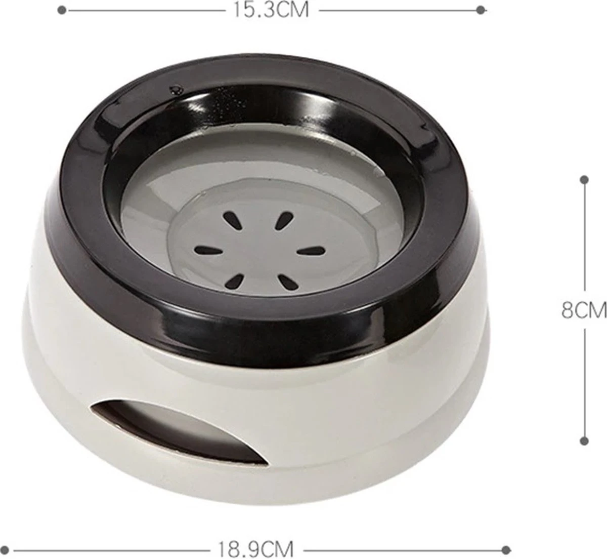 IGOODS Dieren Drinkbak - Voerbak - Drinkbak Voor Honden - Hondenvoerbak - Grijs 8 IGOODS Dieren Drinkbak - Voerbak - Drinkbak Voor Honden - Hondenvoerbak - Grijs - Image 6