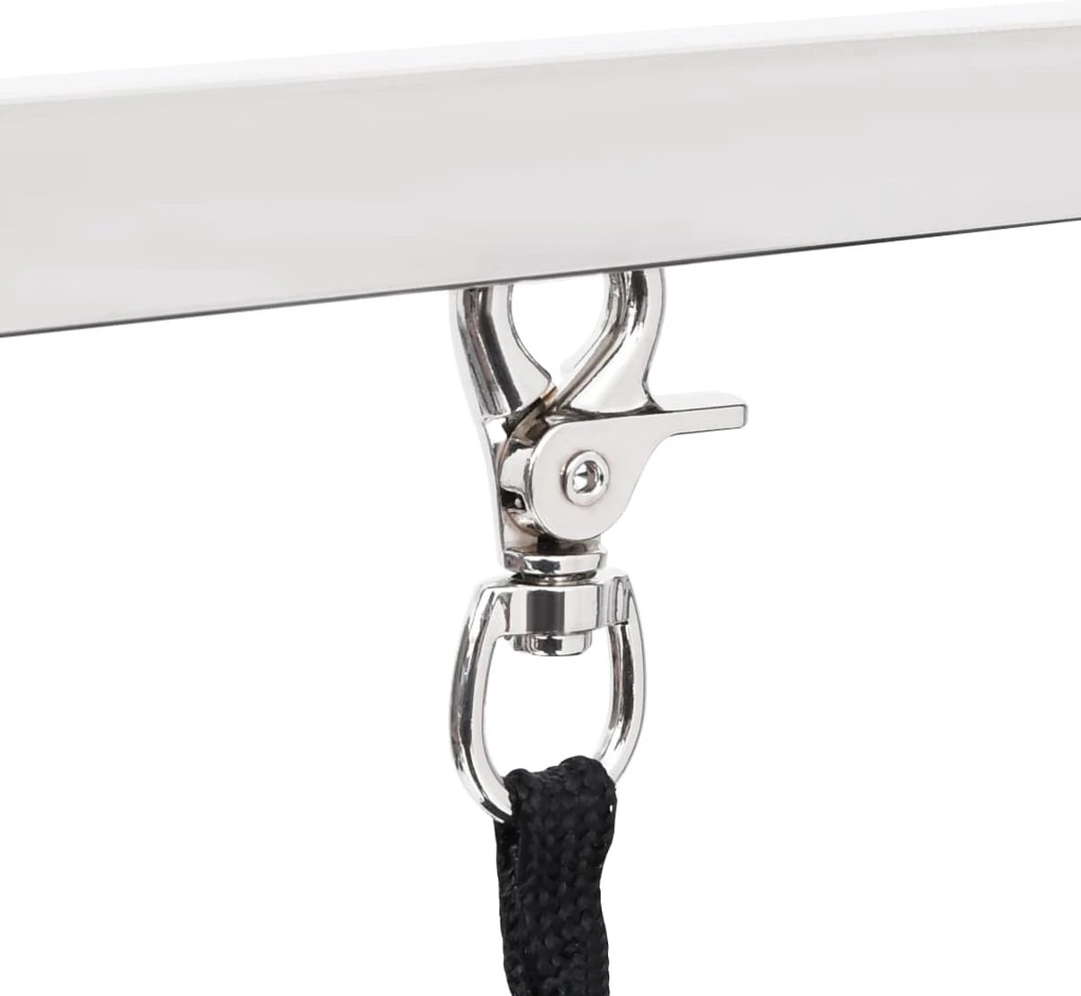 VIDAXL Hondentrimtafel Verstelbaar Met 2 Lussen En Opbergschap 11 VIDAXL Hondentrimtafel Verstelbaar Met 2 Lussen En Opbergschap - Image 9