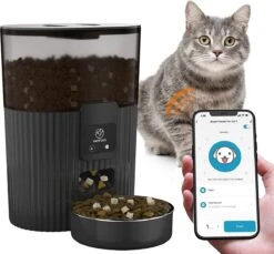 Papifeed Automatische Smartvoerbak Kat En Hond - Voerautomaat Kat - Voerdispenser - Speciaal Design -Huisdierbenodigdheden Korting 1200x1111 2