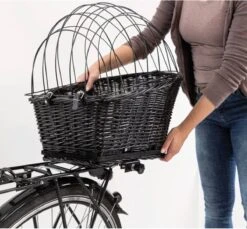 Trixie Fietsmand - Voor Bagagedrager -n35x49x55 Cm - Zwart -Huisdierbenodigdheden Korting 1200x1111 7