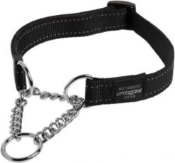 Rogz Utility Sliphalsband Ketting Zwart - - 45-70x2.5 Cm -Huisdierbenodigdheden Korting 1200x1112 8