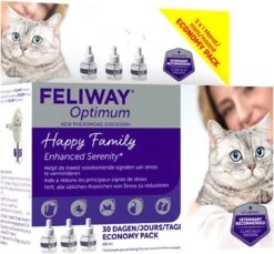 Feliway Optimum - Navulling - Flacon 48ml - Anti-stress Kat -Huisdierbenodigdheden Korting 1200x1114 17
