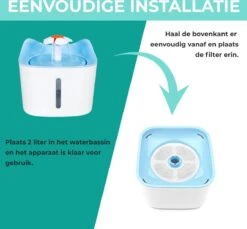 Merkloos Drinkfontein Filters Navulling Premium - 12 Stuks - Hoogwaardige Kwaliteit - Voor Katten En Honden - Drinkfontein Kat - Drinkfontein Hond -Huisdierbenodigdheden Korting 1200x1114 5