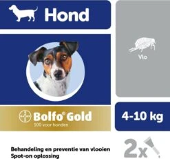 Bayer Bolfo Gold 100 Anti Vlooienmiddel Hond - 4 Tot 10 Kg - 2 Pipetten -Huisdierbenodigdheden Korting 1200x1116 11