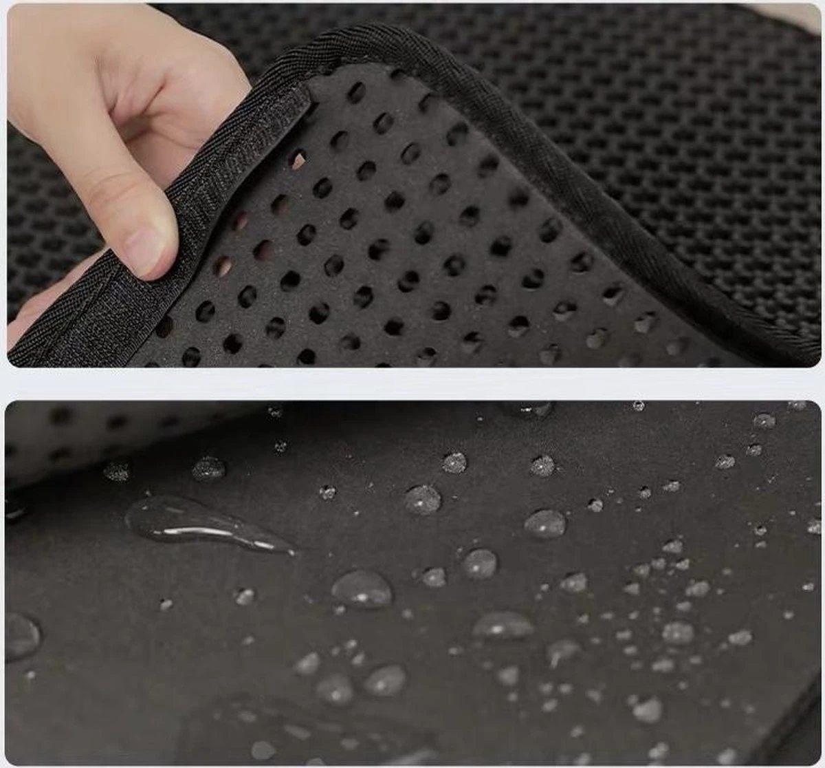 Nixnix - Kattenbakmat - 40 X 50 Cm - Waterdicht - Dubbele Laag - Honingraatstructuur - Uitloopmat - Placemat Kat - Schoonloopmat Kattenbak - Kattenbak Accessoires - Katten Grit Opvanger - Katten Mat 8 Nixnix - Kattenbakmat - 40 X 50 Cm - Waterdicht - Dubbele Laag - Honingraatstructuur - Uitloopmat - Placemat Kat - Schoonloopmat Kattenbak - Kattenbak Accessoires - Katten Grit Opvanger - Katten Mat - Image 6