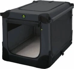 Maelson Soft Kennel - Robuuste Hondenbench Van Zacht Materiaal - Opvouwbare Kennel Met Stevig Stalen Binnenframe - Zwart/antraciet - XXS / XS / S / M / L / XL / XXL - 92 L -Huisdierbenodigdheden Korting 1200x1117 15