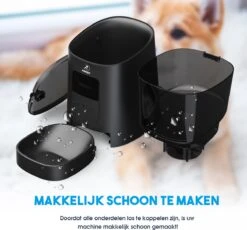Pawsy® AR1 - Automatische Voerbak – Automatische Voederbak Kat - Kattenvoerautomaat - Voerdispenser - Zwart - 6L - Smart App – Instelbaar Voedingsschema Voor Huisdier – GRATIS Opscheplepel 19 Pawsy® AR1 - Automatische Voerbak – Automatische Voederbak Kat - Kattenvoerautomaat - Voerdispenser - Zwart - 6L - Smart App – Instelbaar Voedingsschema Voor Huisdier – GRATIS Opscheplepel -Huisdierbenodigdheden Korting 1200x1117 3