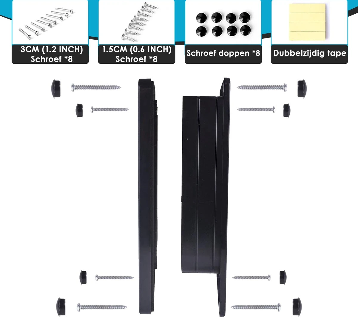 Gluxury Kattenluik Zwart Met Tunnel - 4 Vergrendelingsstanden - Weerbestendig - Binnen En Buiten - Maat L - Nederlandse Handleiding 10 Gluxury Kattenluik Zwart Met Tunnel - 4 Vergrendelingsstanden - Weerbestendig - Binnen En Buiten - Maat L - Nederlandse Handleiding - Image 8
