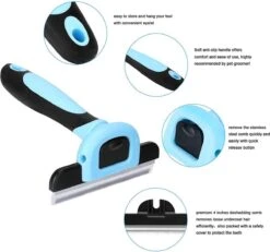 IGOODS - Verzorgingsborstel Voor Honden En Katten - Blauw -Huisdierbenodigdheden Korting 1200x1122 2