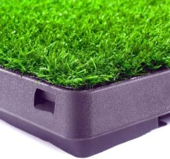 Merkloos Maoo Premium Hondentoilet - Geurbestendig & Hondvriendelijk Kunstgras - Uitneembare Opvangbak - Indoor En Outdoor - 63 X 50 Cm -Huisdierbenodigdheden Korting 1200x1122 3