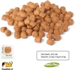 Micho Adult Cat - Premium Kattenvoer - 15 Kg -Huisdierbenodigdheden Korting 1200x1122 8