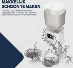 Pawsy® AR2 - Automatische Voerbak - Dubbele Voerbak - Automatische Voederbak Kat & Hond - WiFi Voerautomaat 27 Pawsy® AR2 - Automatische Voerbak - Dubbele Voerbak - Automatische Voederbak Kat & Hond - WiFi Voerautomaat -Huisdierbenodigdheden Korting 1200x1123 9