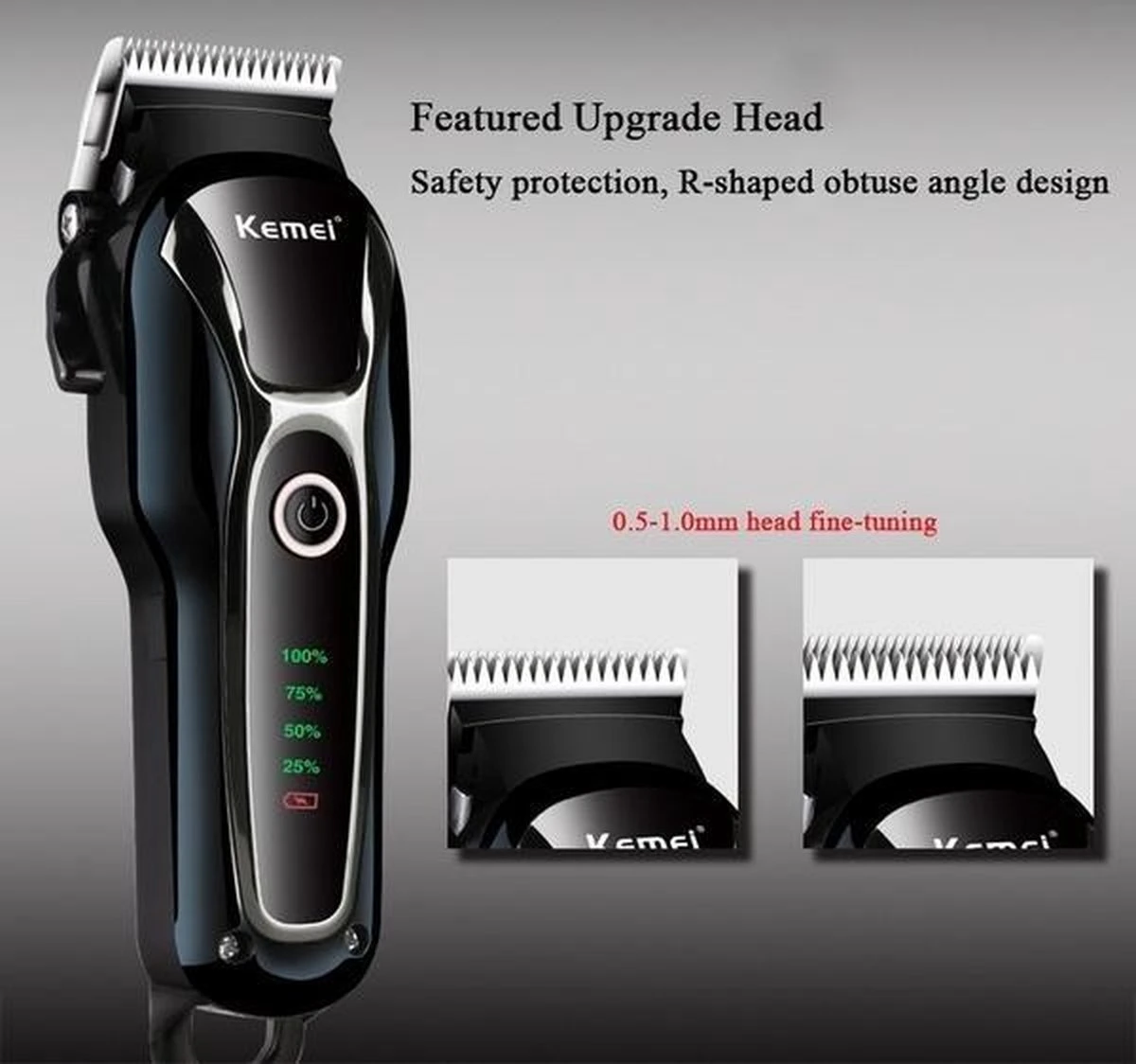 Merkloos Dierentondeuse + Haren Verwijderaar - Scheerapparaat Voor Honden En Katten - 4 Opzetstukken - Oplaadbaar - Draadloos - Stil - Verschillende Haar En Vachtlengtes - Hondentrimmer - Honden Trimmer - Honden Knippen - Haren Knippen 10 Merkloos Dierentondeuse + Haren Verwijderaar - Scheerapparaat Voor Honden En Katten - 4 Opzetstukken - Oplaadbaar - Draadloos - Stil - Verschillende Haar En Vachtlengtes - Hondentrimmer - Honden Trimmer - Honden Knippen - Haren Knippen - Image 8