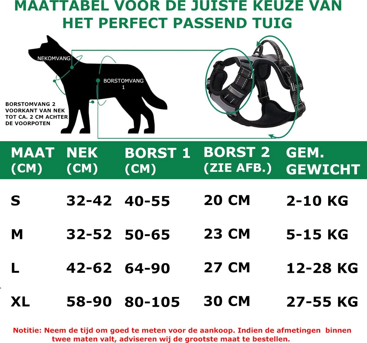 Mister Mill Hondentuigje 2x Klikgesp Maat L Grijs - Anti-Trek Tuig Hondenharnas - Y Tuig Hond Reflecterend 7 Mister Mill Hondentuigje 2x Klikgesp Maat L Grijs - Anti-Trek Tuig Hondenharnas - Y Tuig Hond Reflecterend - Image 5