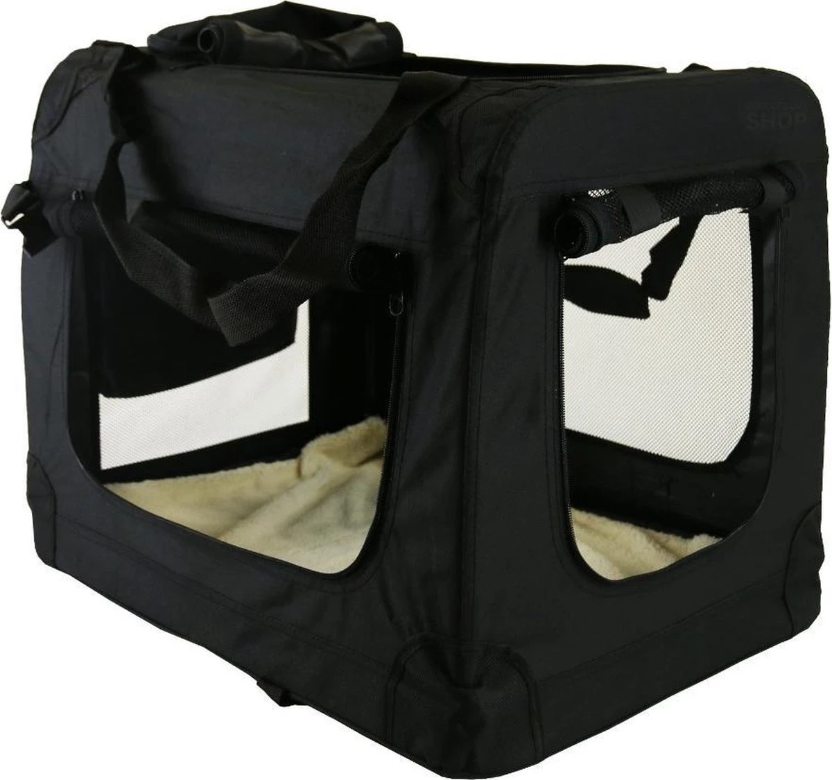 Topmast Autobench - Hondenbench - Nylon Bench- Reisbench - Zwart - 60 X 42 X 42 Cm 4 Topmast Autobench - Hondenbench - Nylon Bench- Reisbench - Zwart - 60 X 42 X 42 Cm - Image 2